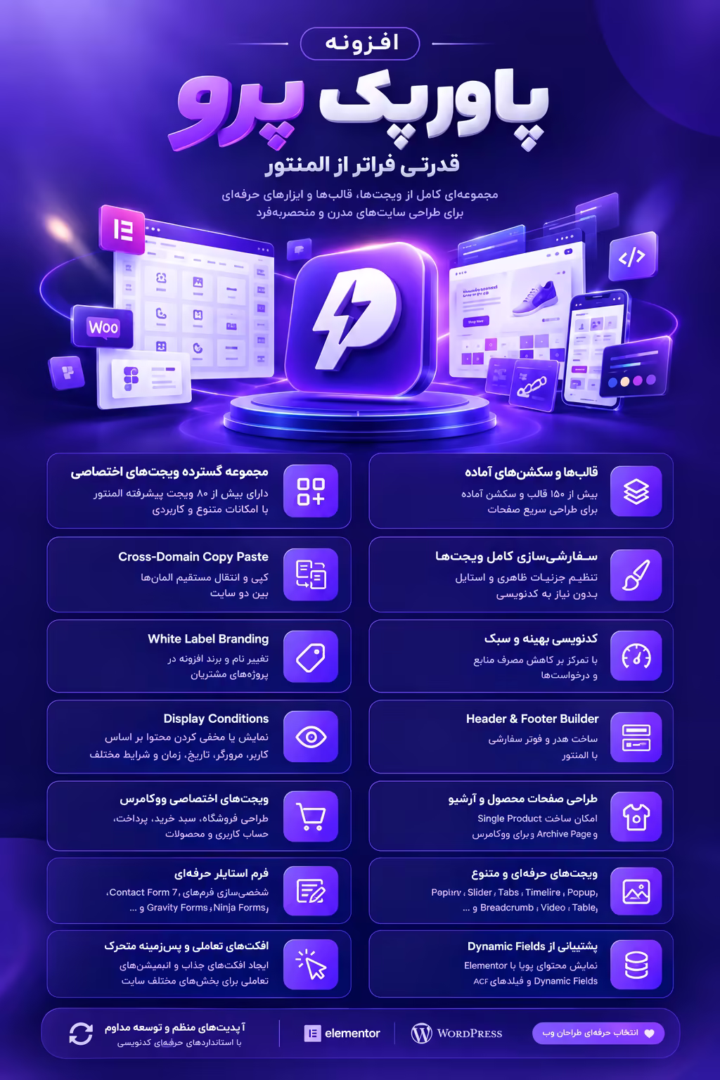 معرفی افزونه powerpack