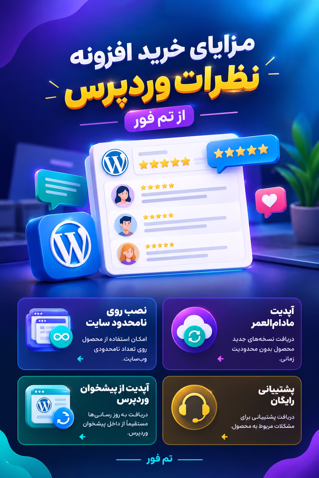 خرید افزونه نظرات وردپرس